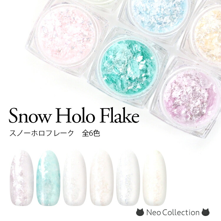 楽天市場】定番ラメホログラム 6色セット ケース入り ミックス