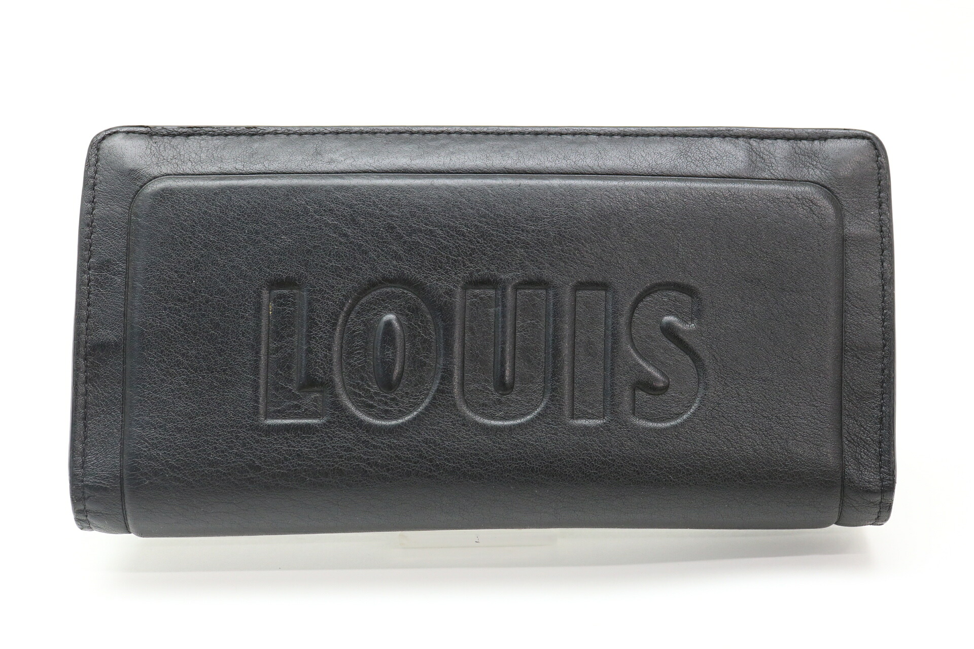 TT12083 Louis Vuitton ルイヴィトン ダークアンフィニ ポルトフォイユ ブラザ 二つ折り長金入れ 良品