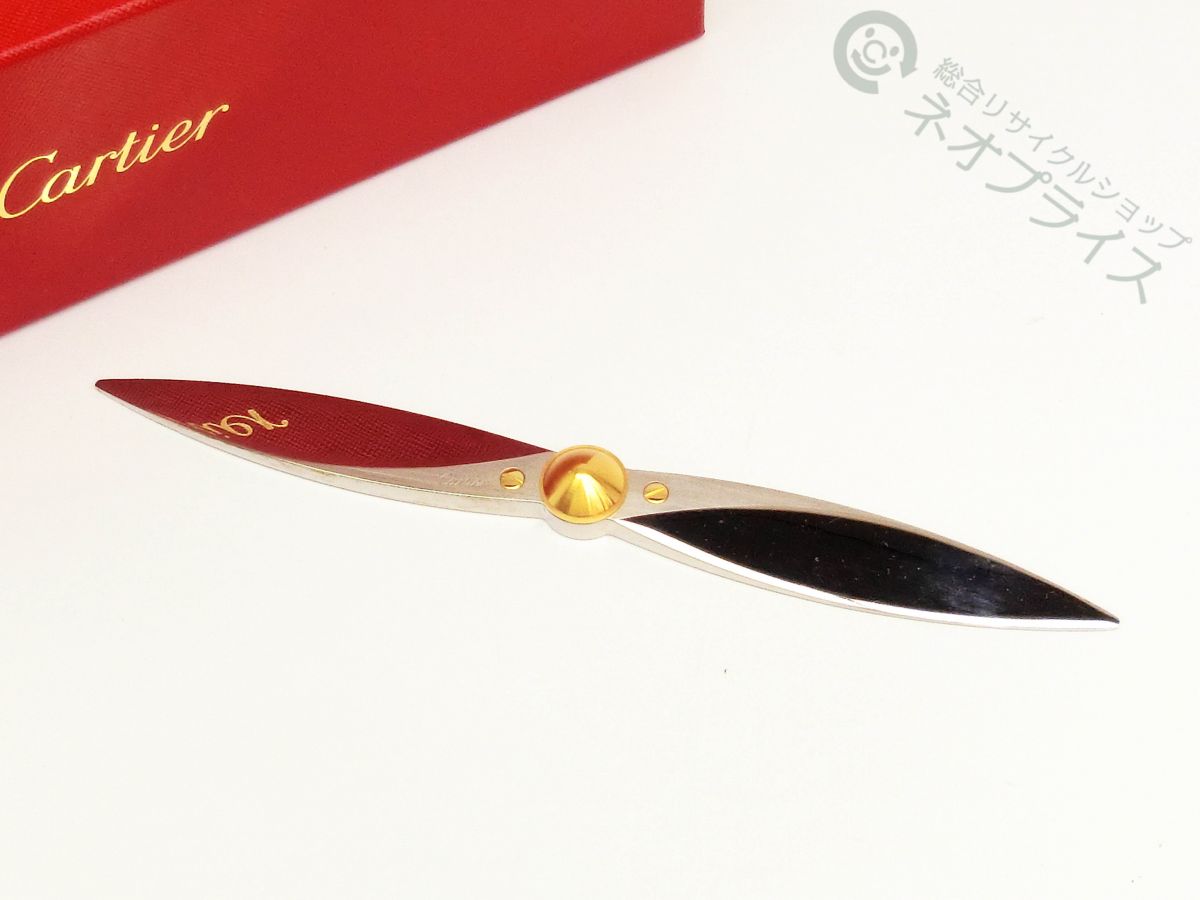 カルティエ ペーパーナイフ 時計 限定品2000本限定 トラベルクロック 楽天市場】カルティエ CARTIER ペーパーナイフ SS クォーツ