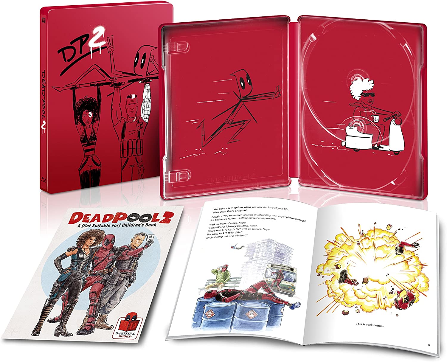 【Amazon.co.jp限定】デッドプール2 ブルーレイ版スチールブック仕様 Blu-ray デヴィッド・リーチ【キャンセル不可】【新品未開封】【日本国内正規品】108R｜ネオベスト店