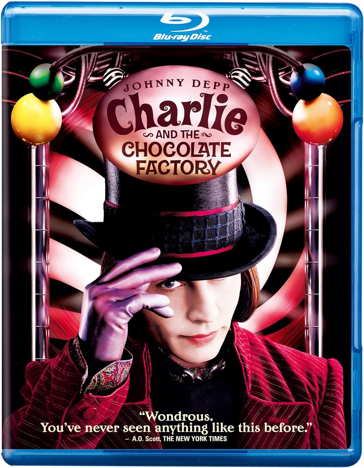 チャーリーとチョコレート工場 [Blu-ray] WBA-Y15679 ブルーレイ【キャンセル不可】【新品未開封】【日本国内正規品】206N-1