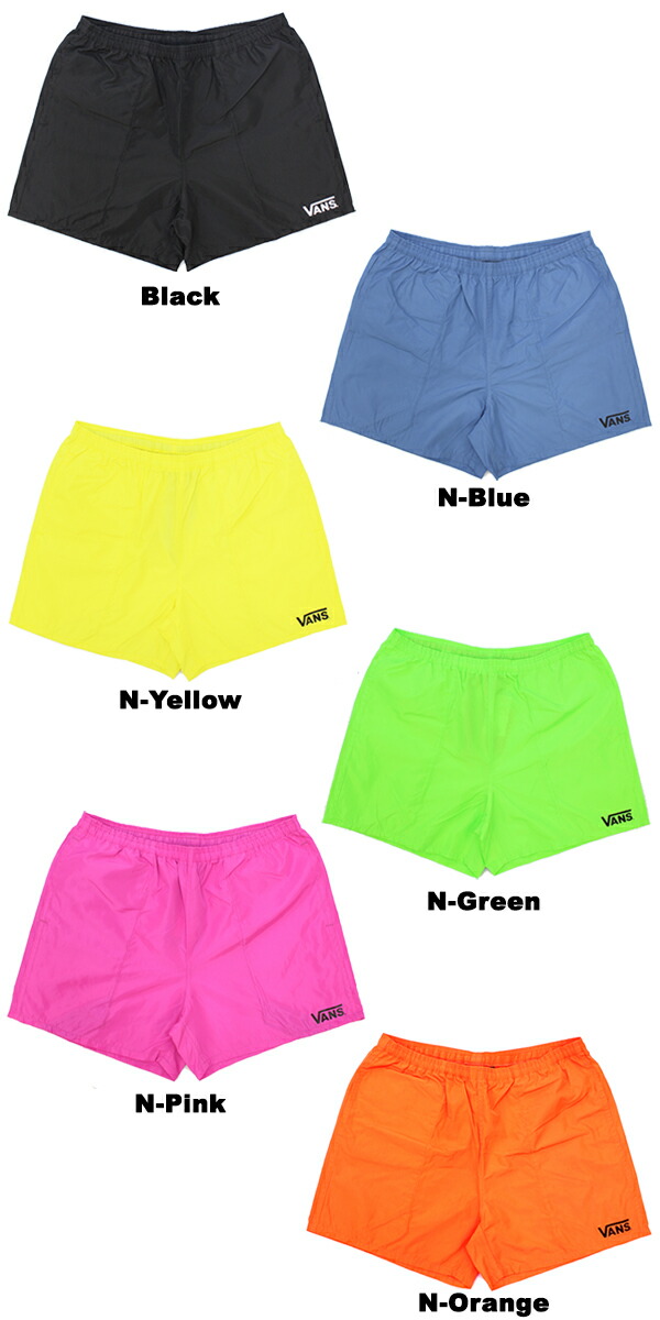 vans shorts mens yellow