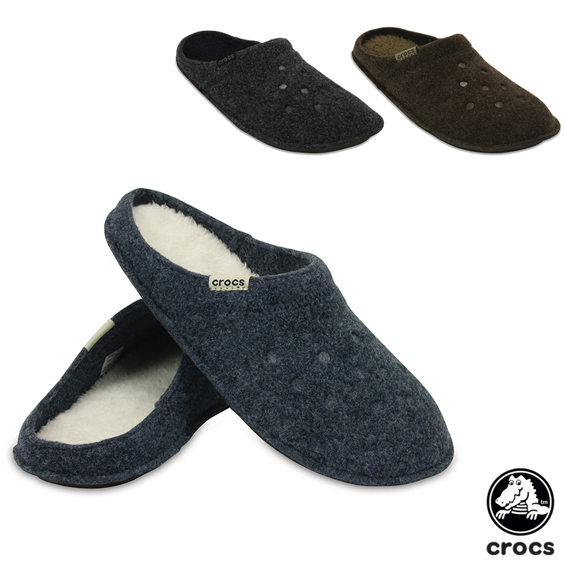 crocs men's classic slippers