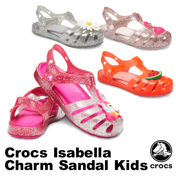 迷人涼鞋小孩(crocs isabella charm 
