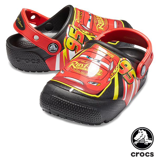 light up lightning mcqueen crocs