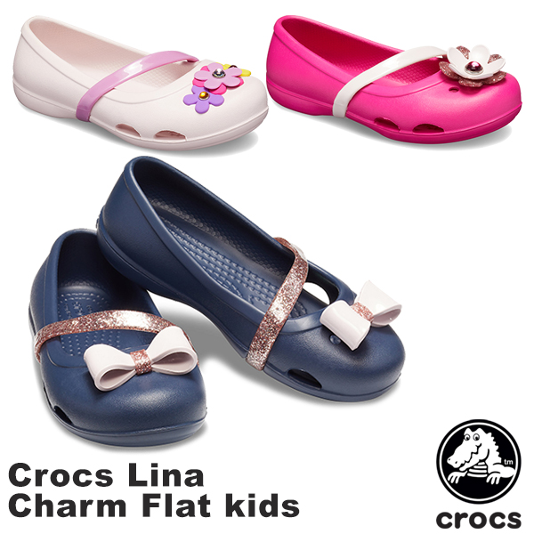 crocs lina charm flat