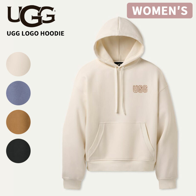 楽天市場】UGG アグ パーカー Rey UGGfluff Logo Hoodie レイ UGG