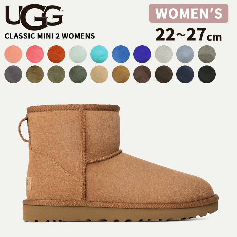 UGG アグ ウィメンズ クラシック ミニ サイド ロゴ Women's