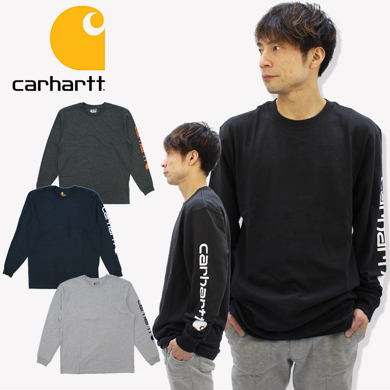 Carhartt Loose Fit Heavyweight Long-Sleeve Hunt Graphic T-Shirt - 105487