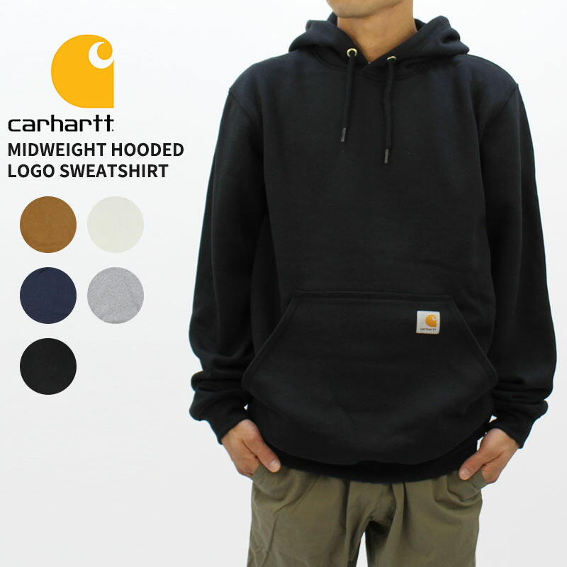 楽天市場】カーハート Carhartt MIDWEIGHT HOODED ZIP-FRONT