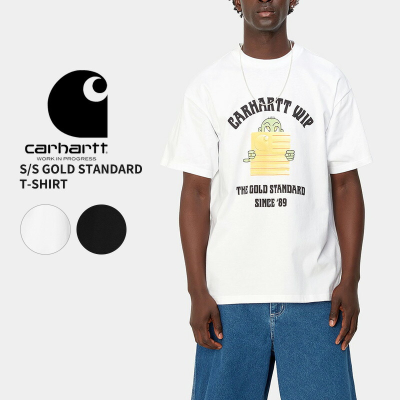 カーハート ダブリューアイピー 半袖Tシャツ メンズ Carhartt WIP S/S GOLD STANDARD T-SHIRT カットソー トップス tシャツ i033250