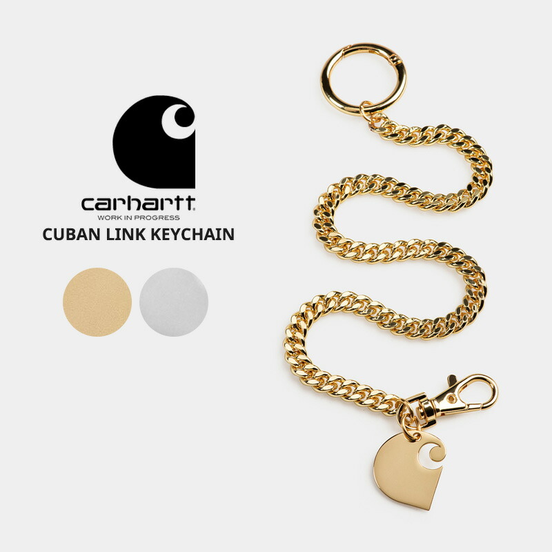 Carhartt カーハート/キューバンリンクキーチェーン Carhartt WIP カーハート ウォレットチェーン キーホルダー