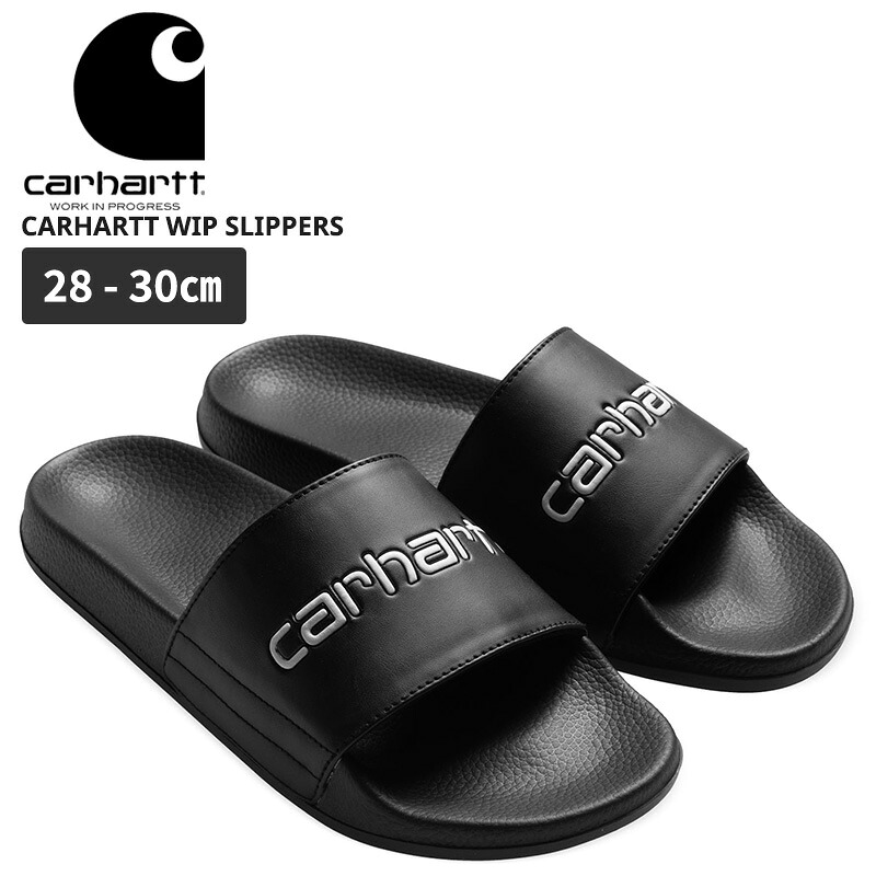 カーハート ダブリューアイピー メンズ スライド サンダル Carhartt WIP カーハートWIP スリッパ CARHARTT WIP SLIPPERS 室内 室外 シューズ 靴 i034615 7,550円