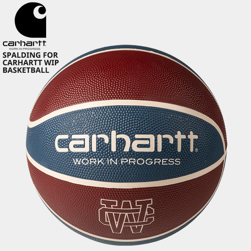 カーハート ダブリューアイピー バスケットボール 7号 ラバー製 Carhartt WIP カーハートWIP×スポルディング バスケットボール SPALDING FOR CARHARTT WIP BASKETBALL i034908