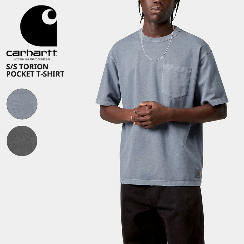 カーハート ダブリューアイピー メンズ 半袖Tシャツ Carhartt WIP ショートスリーブトリオンポケットTシャツ S/S Torion Pocket T-Shirt カットソー トップス Tシャツ I035957｜Neo Globe