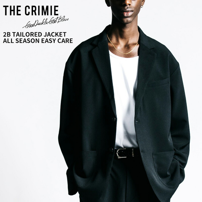 クライミー メンズ テーラードジャケット THE CRIMIE 2B テイラージャケット オールシーズン イージーケア 2B TAILORED JACKET ALL SEASON EASY CARE スーツ アウター CR1-02F1-JK04 23,287円