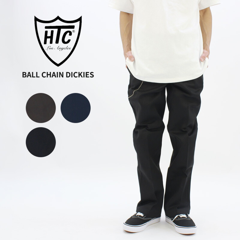HTC Dickies Pants #Ball Chain ディッキーズ HTC×ディッキーズ874 HTC Dickies Pants #Ball Chain ブラック
