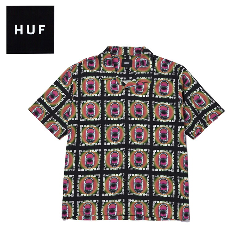 ハフ シャツ HUF リゾートシャツ CORNER STORE RESORT SHIRT HUF ハフ 半袖シャツ CORNER STORE S/S RESORT SHIRT BU00175