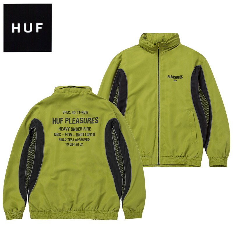 楽天市場】ハフ HUF PLEASURES DARTON TRACK JACKET トラック