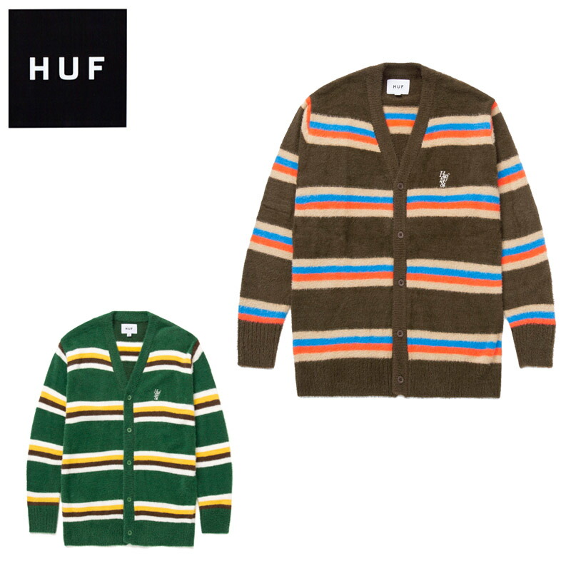 楽天市場】ハフ HUF MASHUP CARDIGAN SWEATER ニット