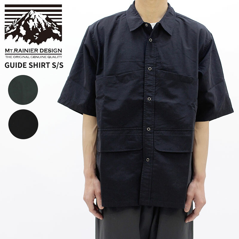 マウント レイニア デザイン メンズ ナイロン 半袖シャツ MT.RAINIER DESIGN ガイド 半袖シャツ GUIDE SHIRT S/S アウトドア 軽量 MRD-6024 14,850円