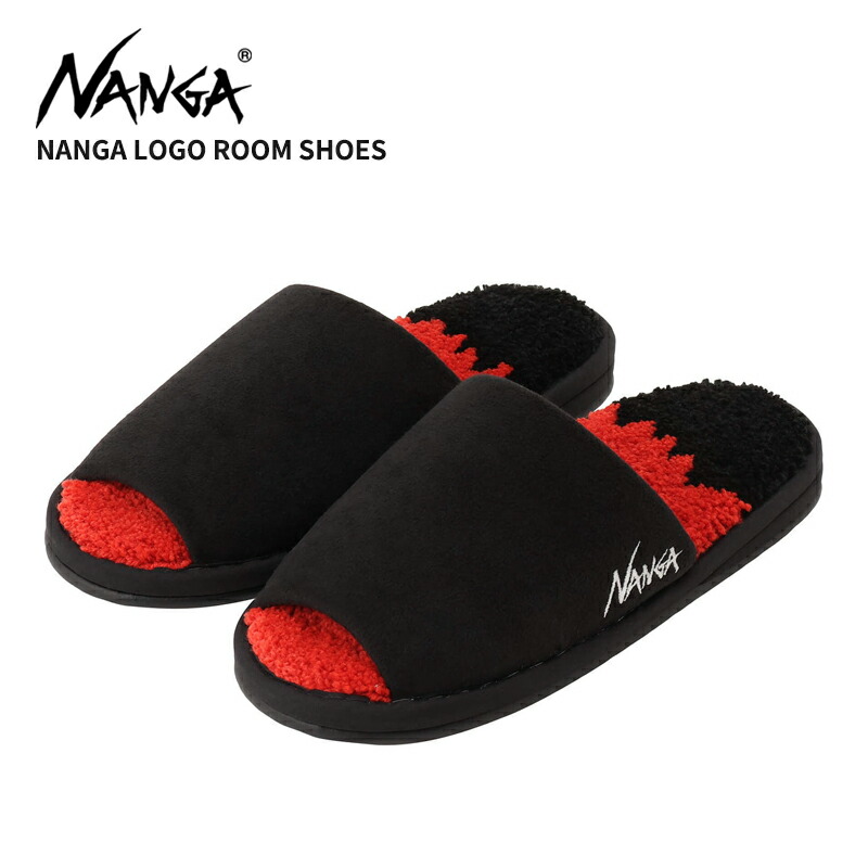 ナンガ スリッパ NANGA ナンガ ロゴ ルームシューズ NANGA LOGO ROOM SHOES 室内履き ng2443-1z008-a