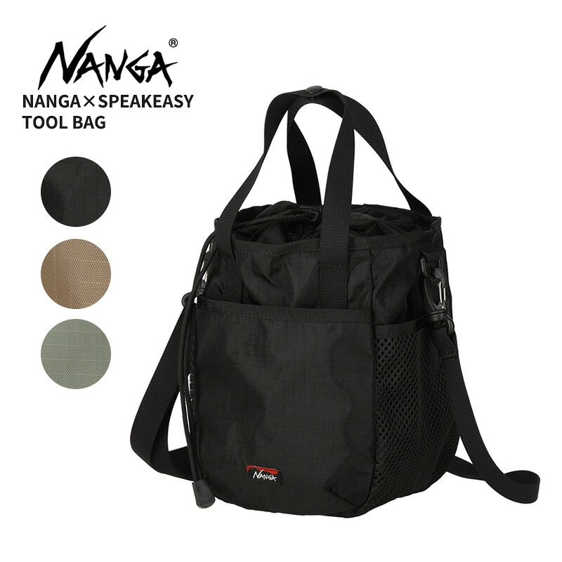 ナンガ 巾着バッグ NANGA スピークイージーコラボ ツールバッグ NANGA×SPEAKEASY TOOL BAG ミニショルダー アウトドア N2600-3N094Z 9,900円