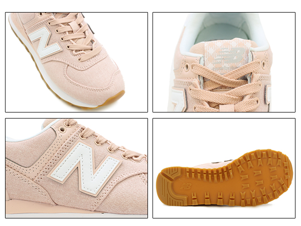 new balance wl574 oyster pink