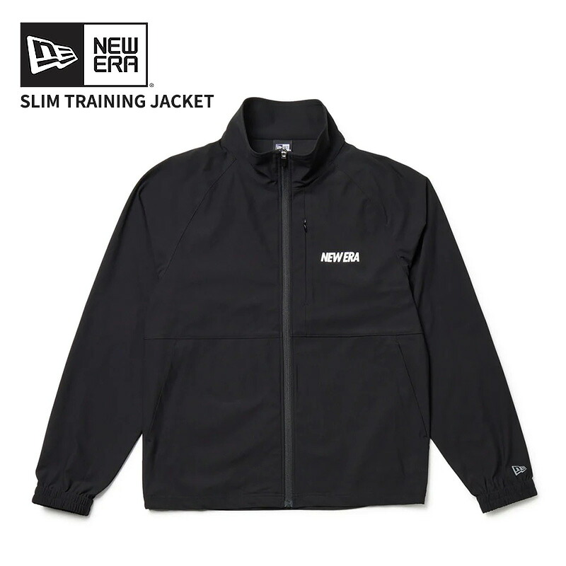 ニューエラ メンズ スリム トレーニングジャケット NEW ERA ブラック 黒 ストレッチ アウター パフォーマンスアパレル スポーツ ジムウェア 14674784 8,712円