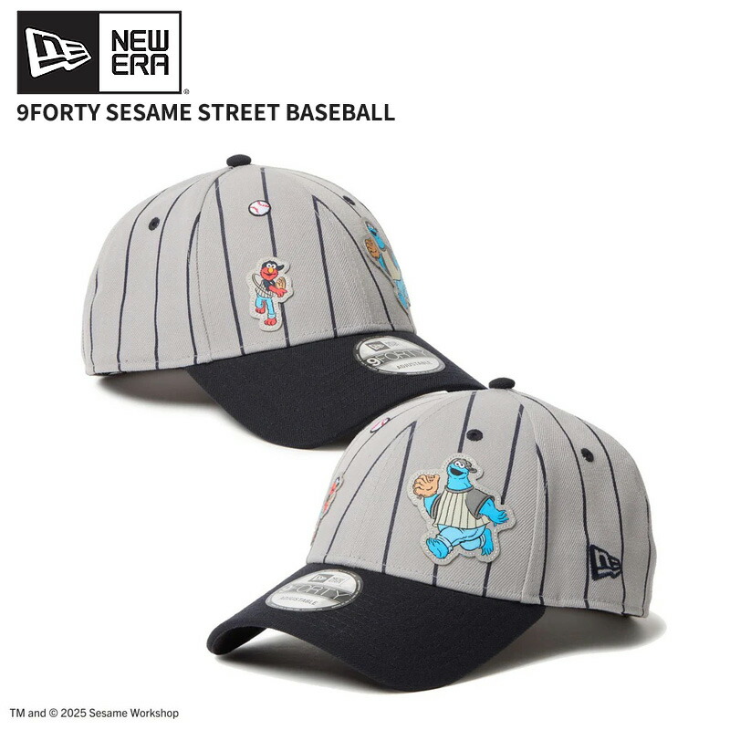 楽天市場】セサミストリート×ニューエラ 5950キャップ アンダー