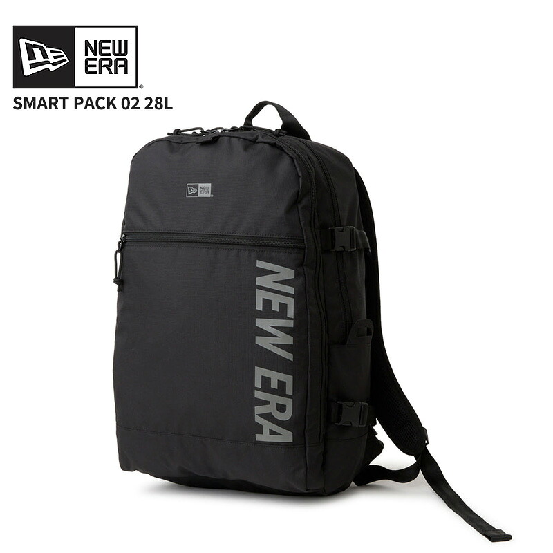 ニューエラ リュック バックパック NEW ERA スマートパック 02 28L ブラック 黒 デイバッグ 14750854｜Neo Globe