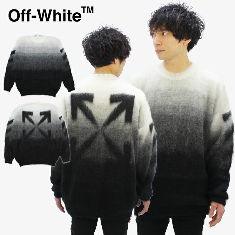 OFF-WHITE ニット 38 楽天市場】OFF-WHITE(オフホワイト) サイズ:M MAIN LABEL