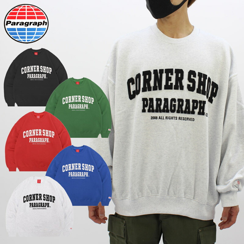 楽天市場】パラグラフ paragraph COLOR RAGLAN SWEAT NO.008 NO.8