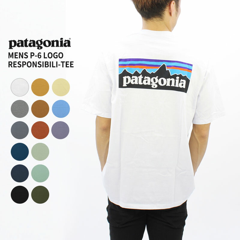 パタゴニア 半袖Tシャツ patagonia メンズ P-6 ロゴ レスポンシビリティー S/SL Mens P-6 Logo Responsibili-Tee メンズ 半袖 38504