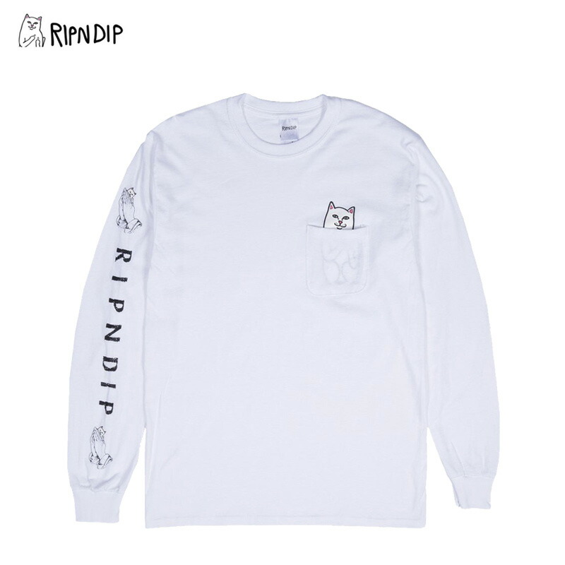RIPNDIP Scary Cute 長袖 Tシャツ Natural 送料込み 楽天市場】リップンディップ Tシャツ RIPNDIP Lord Nermal