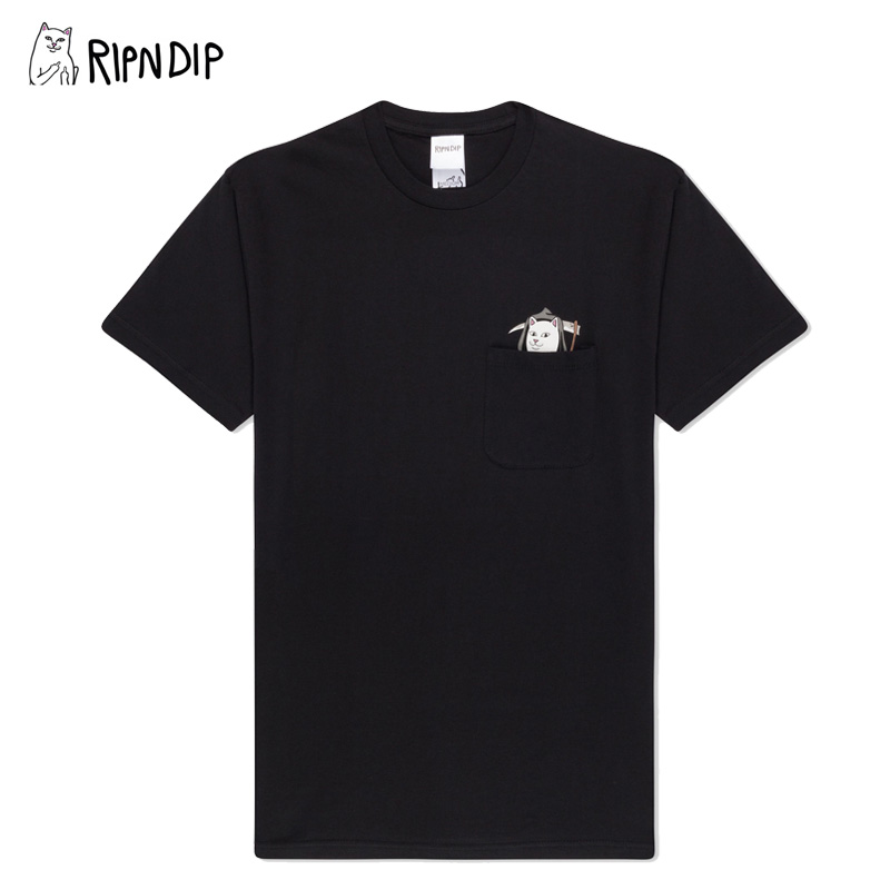 楽天市場】リップンディップ Tシャツ RIPNDIP ポケT 半袖 Lord Nermal