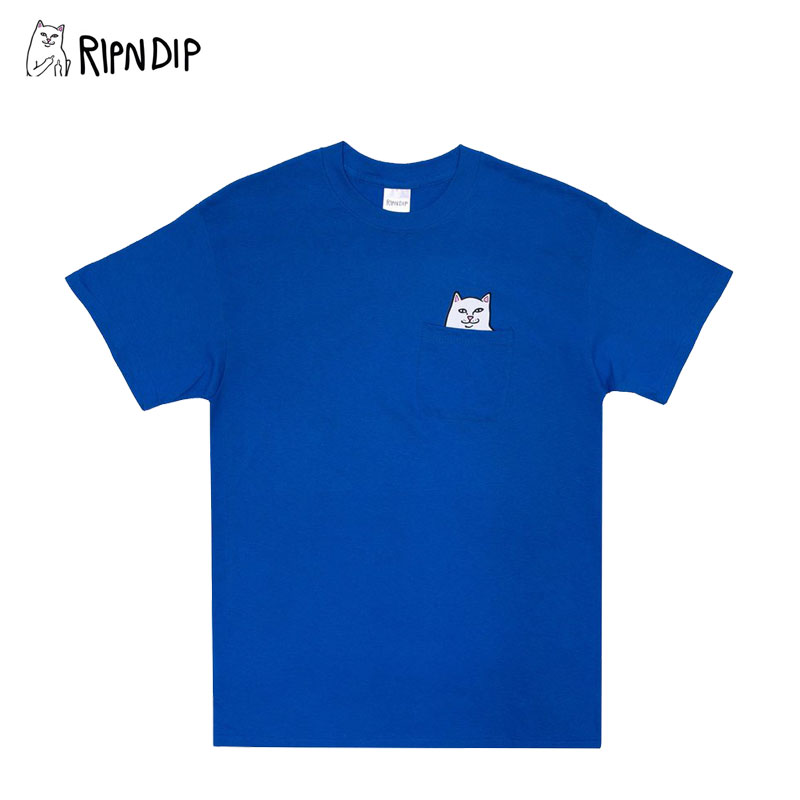 ★国内在庫/即発可*RIPNDIP*FEEL-GOODロゴプリントTシャツ★ ☆国内在庫/即発可*RIPNDIP*FEEL-GOODロゴプリントTシャツ
