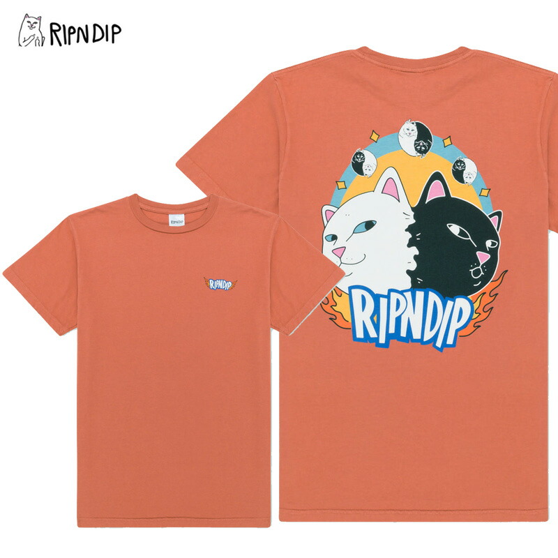 ★米国発/送関込*RIPNDIP*新作*SpiralingロゴTシャツ★ ☆米国発/送関込*RIPNDIP*新作*SpiralingロゴTシャツ☆ (RIPNDIP