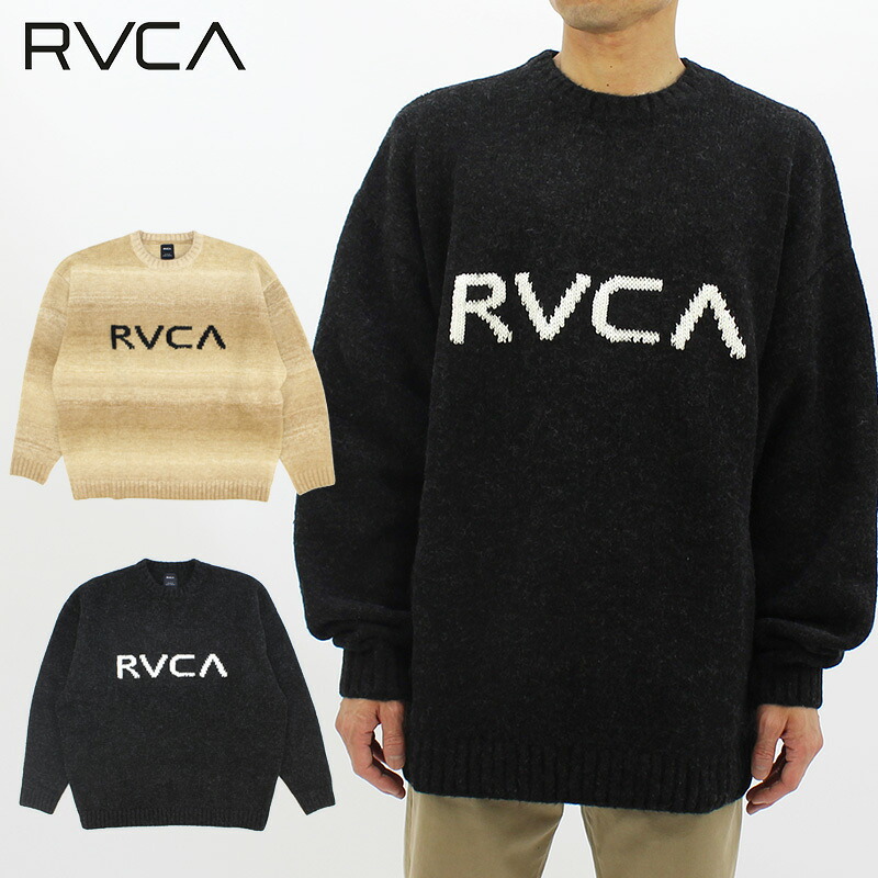 ルーカ RVCA BIG RVCA KNIT メンズ ニット セーター 男性 bd042-421 8,954円