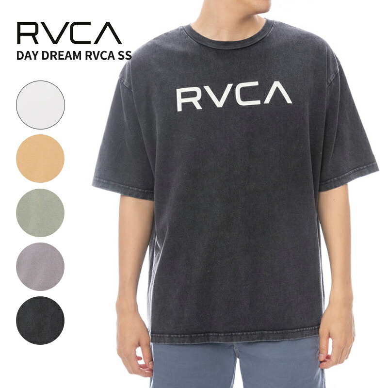ルーカ メンズ 半袖Tシャツ RVCA DAY DREAM RVCA SS Tシャツ BF041-261 カットソー S M L LL 春 夏 サーフ スケーター