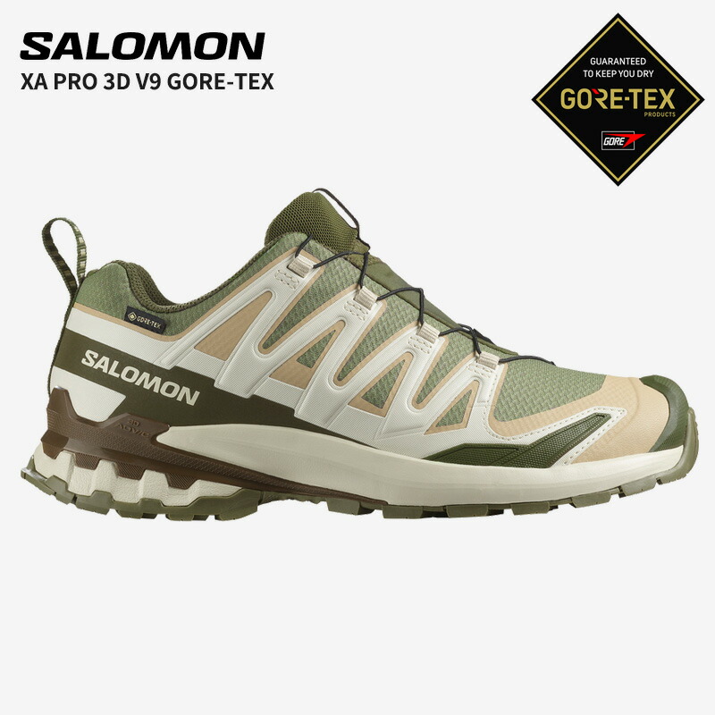 サロモン メンズ 超軽量 トレイルランニングシューズ SALOMON XA PRO 3D V9 GORE-TEX スニーカー メンズ L47820200|Neo Globe