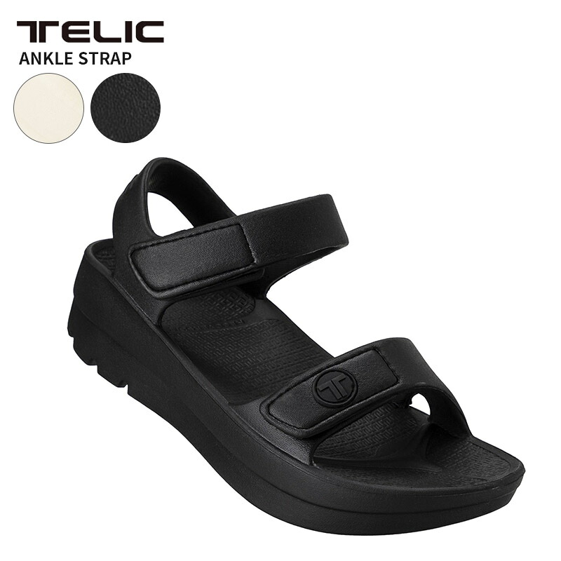テリック 超軽量 レディース リカバリーサンダル 厚底サンダル TELIC アンクル ストラップ ANKLE STRAP プラットフォーム
