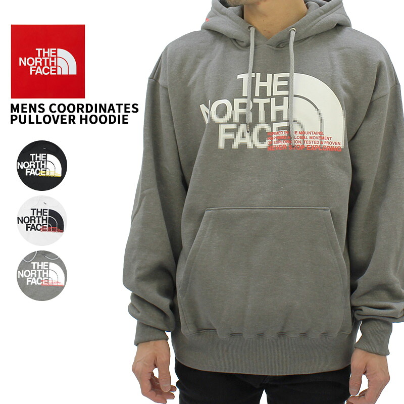 ザ・ノース フェイス メンズ プリント パーカー THE NORTH FACE Mens Coordinates Pullover Hoodie プルオーバーパーカー スウェット 男性 メンズ nf0a5geo｜Neo Globe
