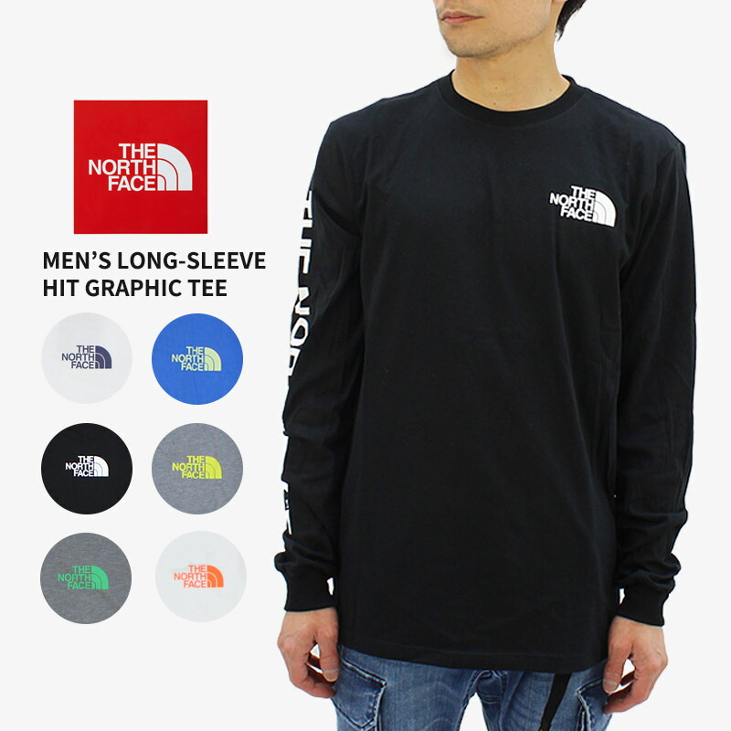 ザ・ノースフェイス Tシャツ THE NORTH FACE Men’s Long-Sleeve Hit Graphic Tee ロングスリーブTシャツ 長袖 メンズ nf0a811p