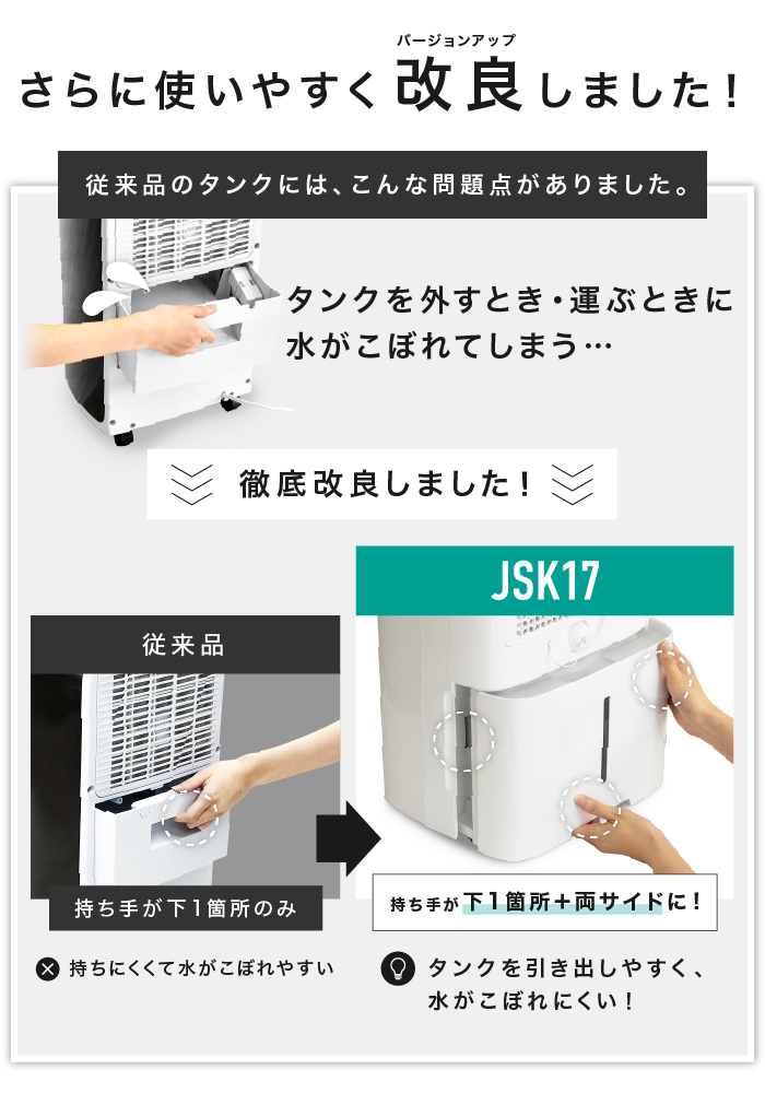 コンプレッサー式除湿器 【除湿力1日9L】除湿器 除湿乾燥機 乾燥器乾燥機 空気清浄 マイナスイオン コンパクト コンプレッサー式 湿気対策 結露  梅雨 部屋干し 室内干し カビ対策 洗濯物 衣類乾燥 チャイルドロック 除湿機