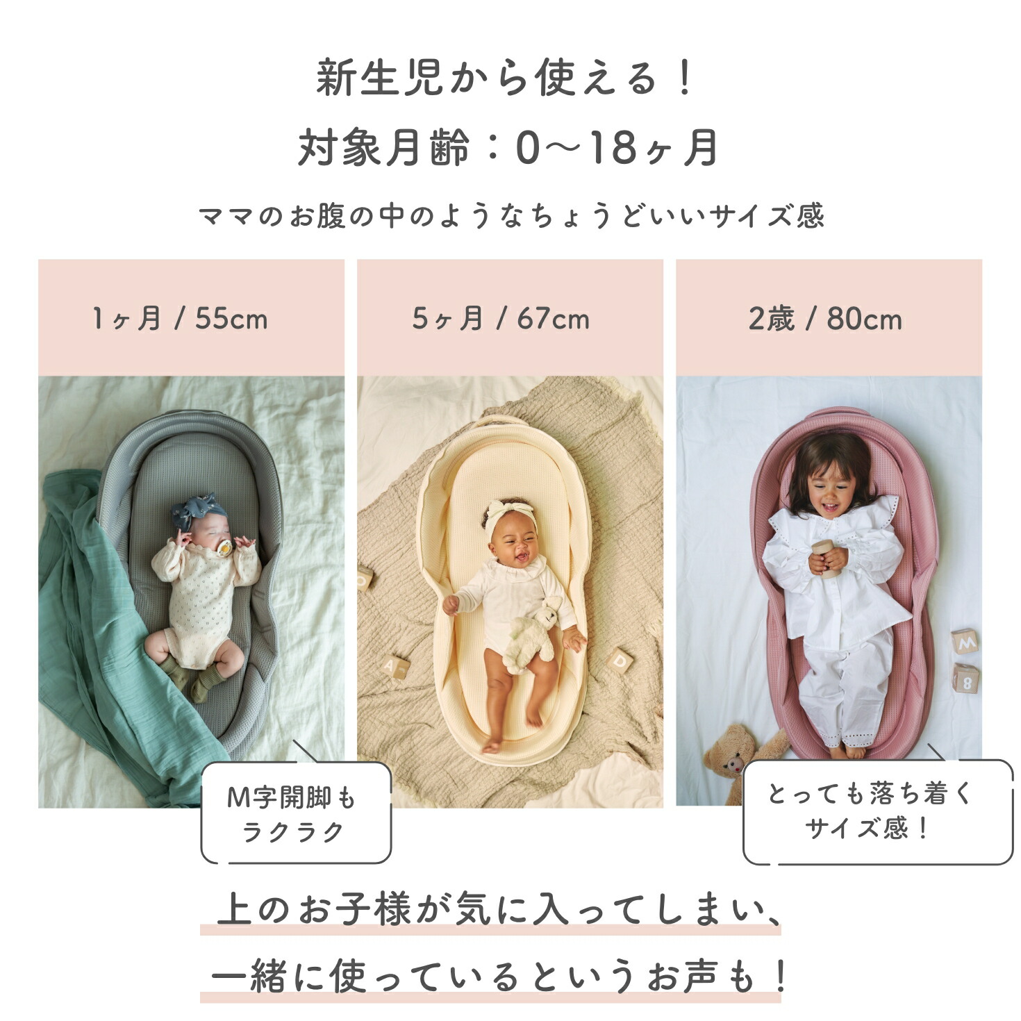 キッズデザイン賞！ ネオママイズム 新生児 折りたたみ ベッドイン 