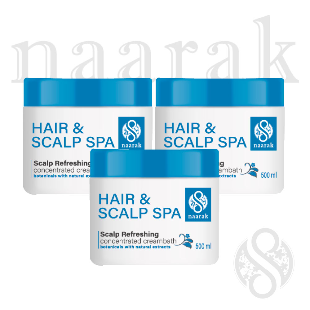 【楽天市場】ナーラック ヘア＆スカルプスパ スカルプリフレッシング 3個 まとめ買い【naarak】 HAIR ＆ SCALP SPA