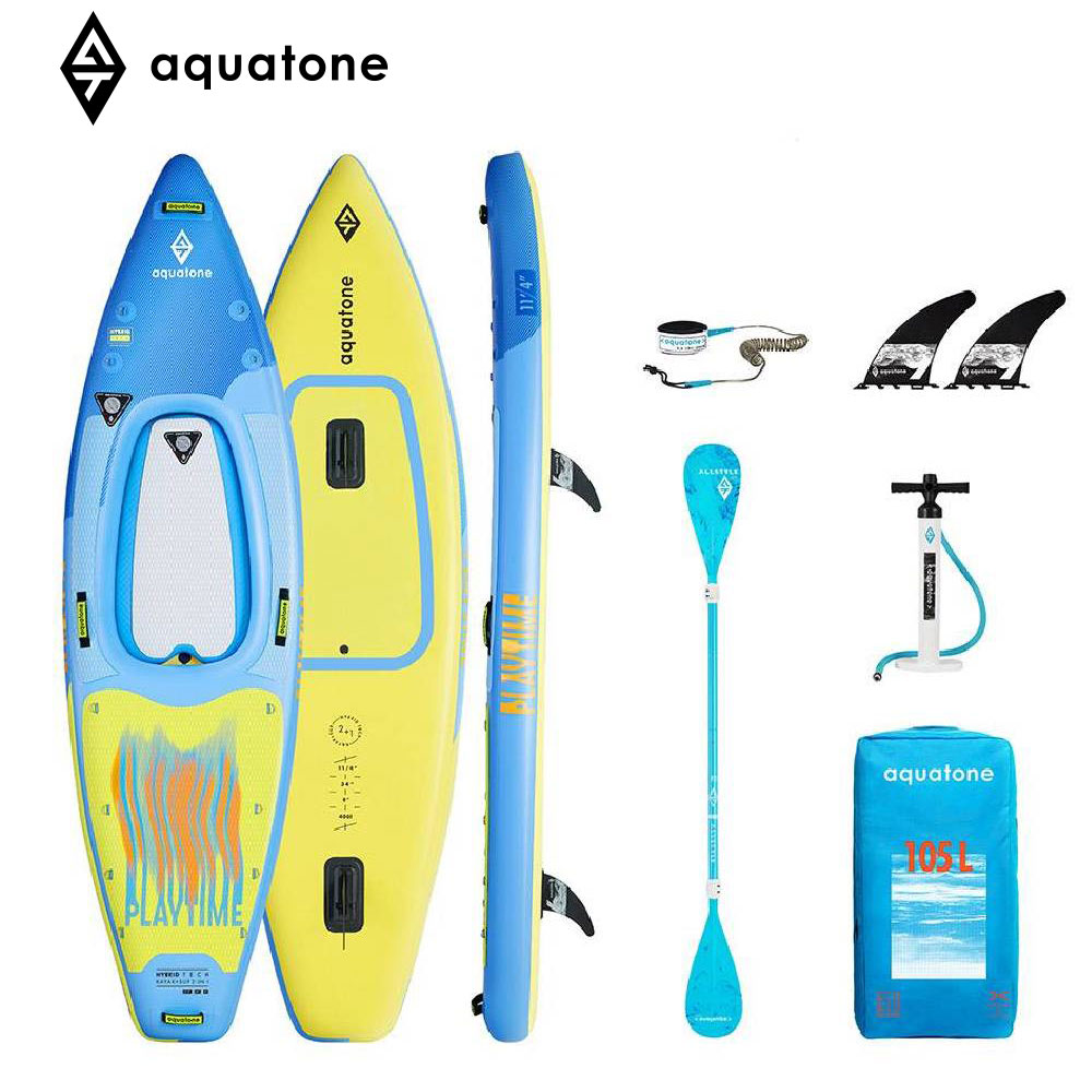 【SS継続期間中P3倍】 SUP インフレータブル スタンドアップパドルボード AQUA TONE アクアトーン PLAYTIME プレイタイム TK-080 サップ 標準尺度書き割り