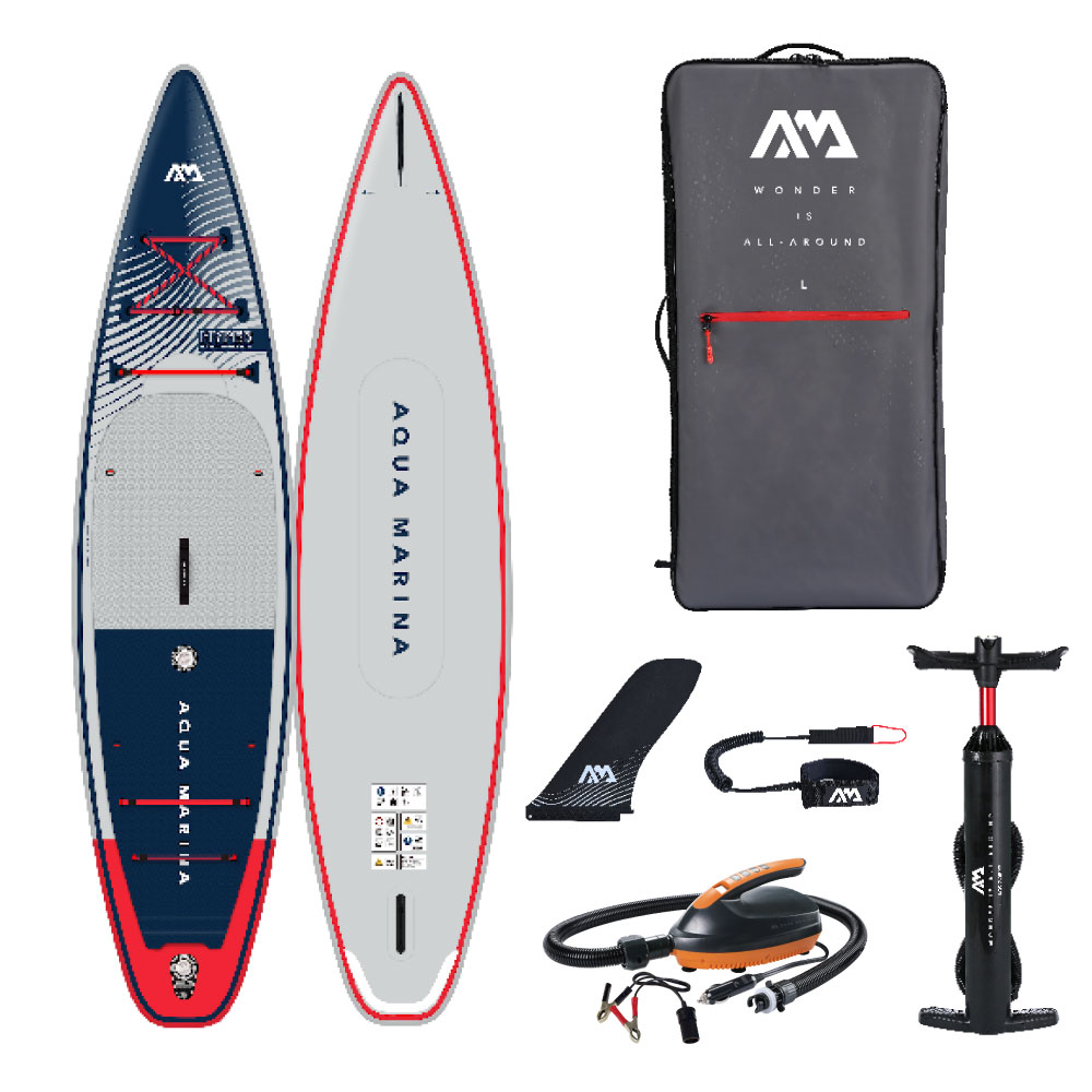 SUP インフレータブル スタンドアップパドルボード AQUA MARINA アクアマリーナ HYPER ハイパー BT-23HY01 サップボード 電動ポンプセット