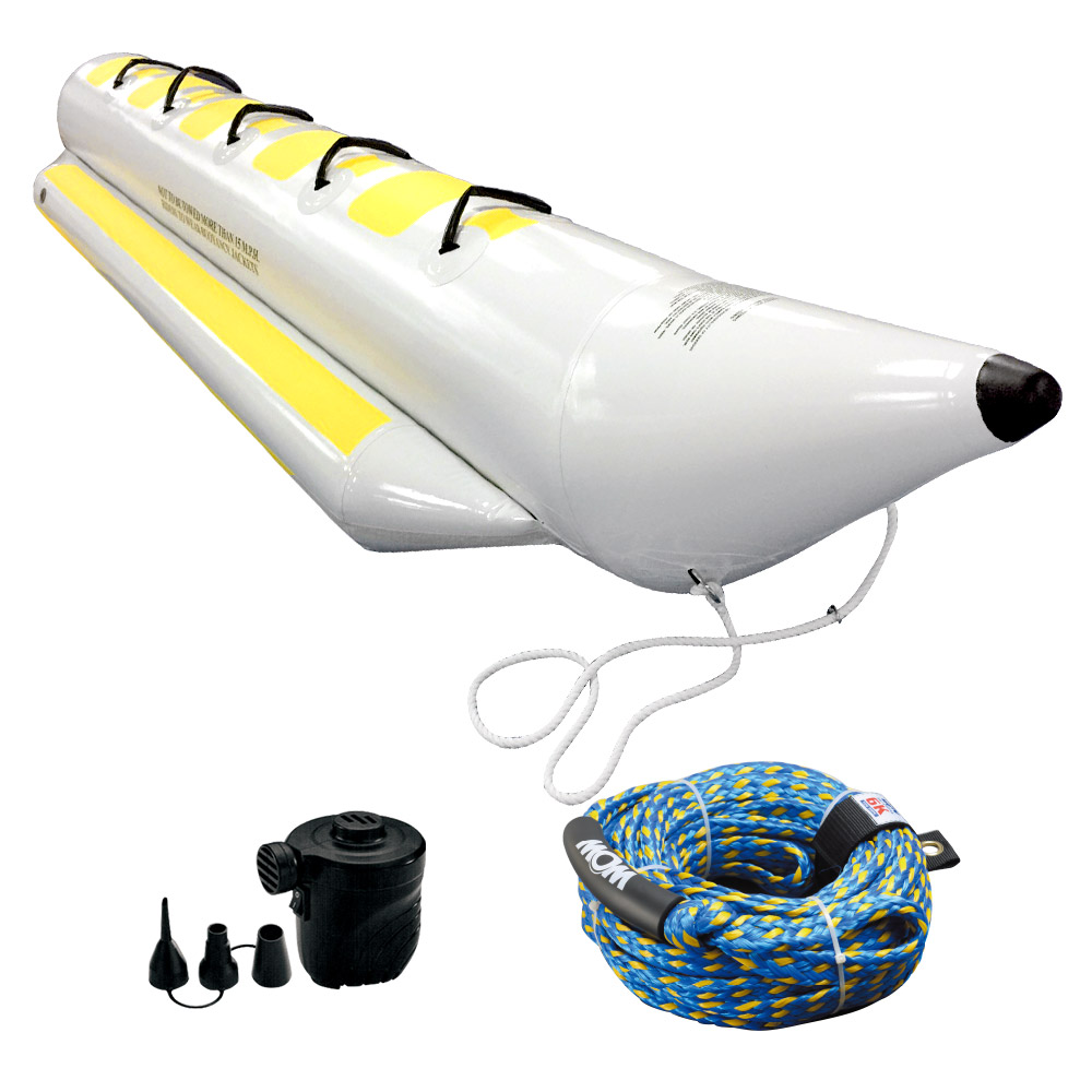 楽天市場】【全国どこでも送料無料】 バナナボート 8人乗り 2点セット